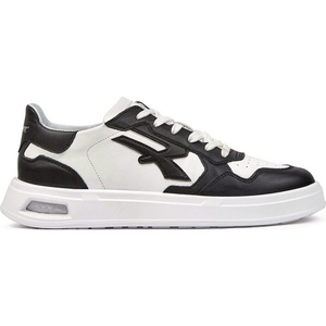 Chaussures de travail Jaydon taille 41, blanches/noires, en cuir, chaussures de sécurité conformes à la norme OB SR EN20347:2022 - Product Image 1