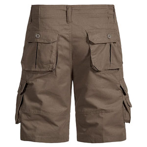 กางเกงขาสั้นคาร์โก้พิมพ์ลายหลวมๆ สำหรับผู้ชาย ไซส์ใหญ่ ผ้าฝ้าย มีกระเป๋า  โลโก้สั่งทำได้  สีสันหลากหลาย เชือกผูกเอว - Product Image 3