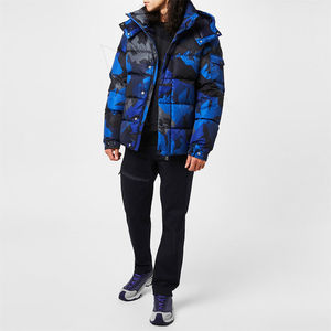 Nouveau 2026 hiver imperméable rembourré bulle veste pour hommes personnalisé en gros matelassé extérieur à capuche col montant doudoune - Product Image 6