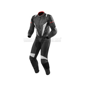 Combinaison de moto en cuir sur mesure avec genoux renforcés et combinaison de moto en cuir prête à l'emploi - Product Image 5