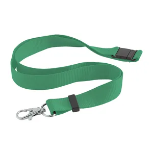 Personalized Neck Ribbon with Carabiner Clip for Displaying Badges & Accessories - Product Image 5