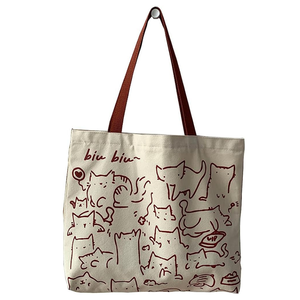 Wholesale Soft Cotton Tote Bag | Reusable Eco-Friendly Shopping Carry Bag with Rope Handles Shoulder Strap | OEM Manufacturer - Product Image 4