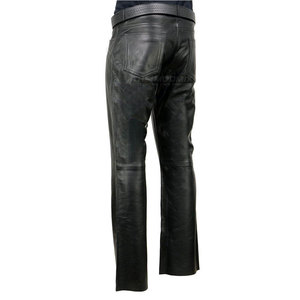 กางเกงหนังผู้ชายดีไซน์พิเศษคุณภาพสูง สำหรับฤดูหนาวและกิจกรรมกลางแจ้ง - Product Image 5