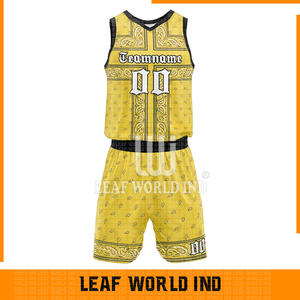 Nouveau design fabriqué en usine, uniforme de basket-ball imprimé par sublimation, ensemble d'uniformes de basket-ball respirants pour l'équipe - Product Image 2