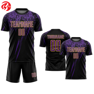 Conjuntos de uniformes de fútbol para adultos de alta calidad Camiseta y camisetas de fútbol de corte automatizado - Product Image 5