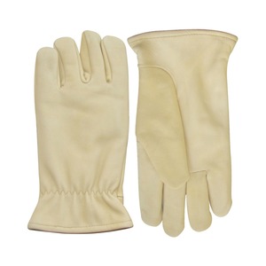 ถุงมือขับรถหนังสำหรับงานหนักถุงมือทำงานหนังวัวถุงมือป้องกันสำหรับงานอุตสาหกรรม - Product Image 3