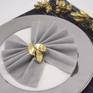 Ronds de serviette, ronds de serviette en rotin, ronds de serviette en osier, décor de table - Product Image 1