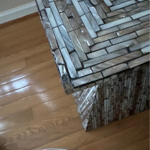 Mesa de Centro de Madera y Nácar Ecológica de Estilo Único, Diseño Moderno, Juego de Muebles para Sala de Estar, Venta Directa al por Mayor - Product Image 4