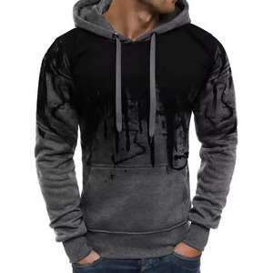 เสื้อฮู้ดลำลองสำหรับผู้ชายเสื้อฮู้ดลำลองสีพื้นทรงสลิมฟิต - Product Image 6