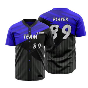 Ropa deportiva Uniforme de béisbol de nuevo diseño Uniforme de béisbol de poliéster 100% a la venta - Product Image 3