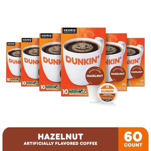 Café con Sabor a Avellana Dunkin', 60 Cápsulas Keurig K-Cup, 10 Unidades (Paquete de 6) - Product Image 3