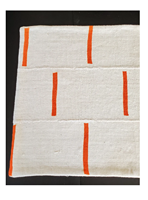 60x15 pouces meilleure vente indien en gros d'inspiration africaine Mudcloth Handblock imprimé 100% coton tissé taille personnalisée chemin de Table
