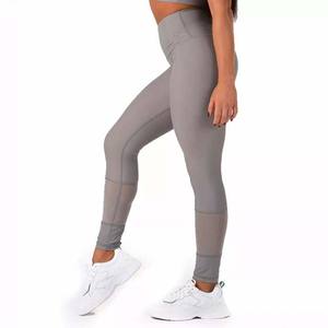 New Design <b>Hot</b> Selling Women Clothing Summer Wear Light Weight Mid Waist Solid Color Polyester Spandex Women <b>Leggings</b> 2025 - Product Image 4