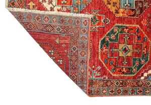 Afghan rugs, Custom Rugs, High Quality Handmade Afghan rug, large red area rug, tribal rug, Turkmen carpet, Living <b>room</b> rug - Product Image 4