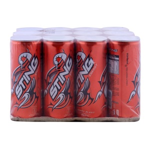Sting <b>Energy</b> <b>Drink</b> 250ml Can <b>Drinks</b> - Product Image 2