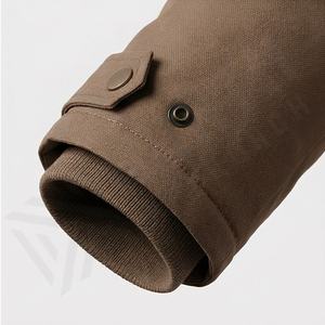 Parka d'hiver pour homme, épaisse, chaude, coupe-vent, décontractée, vêtements d'extérieur, décoration en fourrure, imperméable, manteau mi-long, vestes isolées thermiquement - Product Image 6