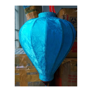 Calidad superior Venta caliente Plegable Iluminado Colgando Vietnamita Linterna de seda de bambú Linterna de tela de seda - Product Image 4