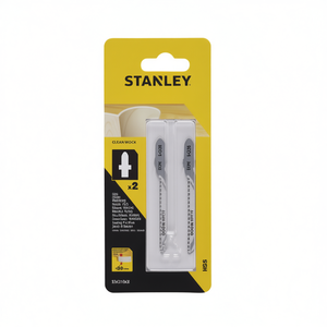 ใบเลื่อยจิ๊กซอว์แบบแพ็คหลายชิ้น Stanley HCS สำหรับงานไม้และวัสดุอื่นๆ พร้อมหัวต่อแบบ ''T'' สำหรับงานไม้ - Product Image 2