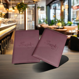 Meilleur cuir italien de qualité Promotion des ventes Restaurant Menu Couvre Menu Dossier Exportation Par vendeur et fabricant indien - Product Image 1
