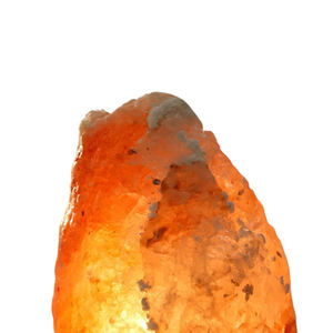 Sel de l'Himalaya sculpté à la main lampes Usb Base en bois décoration de chambre lampes à sel Base en bois naturel lampe de décoration de chambre - Product Image 3