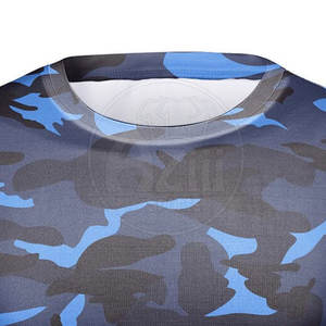 Camiseta de Manga Corta Personalizable de Alta Calidad, Transpirable, Ecológica, de Secado Rápido, Spandex/Poliéster para Hombre, para Deportes Acuáticos - Product Image 5