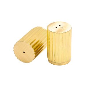 Nuevo Molinillo de Sal y Pimienta de Metal con Textura Martillada Chapado en Oro de Alta Calidad de Proveedor Indio a un Precio Impresionante - Product Image 6