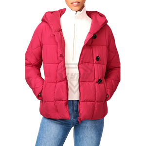 Chaqueta de Invierno Cálida para Mujer, Chaqueta Acolchada Mediana, Abrigo Acolchado Suave para Viajes y Uso al Aire Libre - Product Image 1