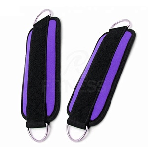 สายรัดข้อเท้าเหล็กแบบ D-Ring ทำจากนีโอพรีน กันลื่น ปรับได้ รองรับข้อเท้าอย่างมืออาชีพ ป้องกันอย่างมีประสิทธิภาพ ช่วยรักษาความอบอุ่น เหมาะสำหรับการออกกำลังกาย RC - Product Image 3
