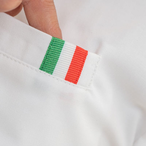 Manteau <span class=keywords><strong>de</strong></span> chef pour hommes <span class=keywords><strong>pas</strong></span> <span class=keywords><strong>cher</strong></span> personnalisé 100% coton nouveau blanc à manches courtes imperméable restaurant <span class=keywords><strong>cuisine</strong></span> travail porter - Product Image 5