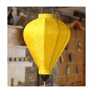 Lanterne en soie pliable du Vietnam Lanterne suspendue en tissu de soie vietnamienne éclairée - Product Image 4