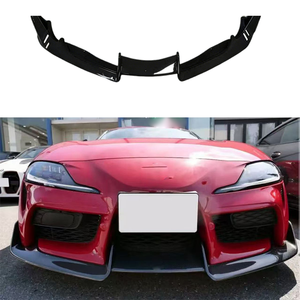 Nuevo Protector de Labio Delantero Estilo AR, Alerón de Labio Delantero de Fibra de Carbono para <span class=keywords><strong>Toyota</strong></span> <span class=keywords><strong>Supra</strong></span> MKV A90 A91 2019+ - Product Image 1