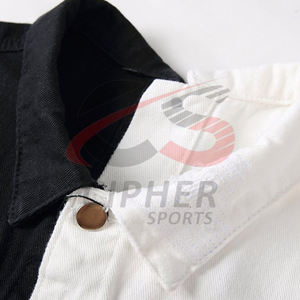 Chaqueta vaquera para hombre de color negro más cómoda con precio de calidad barato Chaqueta vaquera negra en precio al por mayor para hombre - Product Image 2