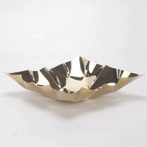 Assiette de fruits en acier inoxydable Table de bureau décor à la maison bol de fruits Dates et bol de chocolat nouveauté - Product Image 2