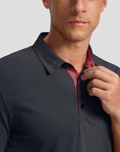 Ropa DE TRABAJO Uniforme Polo Camisa Hombres Logotipo personalizado Poliéster Algodón Polo Camiseta Precio de fábrica - Product Image 6
