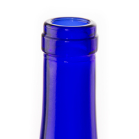 Bouteilles de vin bleu de 500ml conçues sur mesure de haute qualité avec bouchon en liège Options de taille en gros