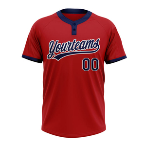 Maillots de baseball personnalisés pour hommes, chemises de sport confortables et douces avec les dernières techniques imprimées de conception, maillot de baseball vierge - Product Image 2