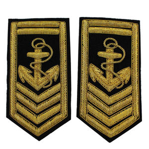 Blazer multicolor Lana Bordado a mano Insignia de bolsillo del Reino Unido | Insignias de seguridad de alambre de lingotes hechas a mano - Product Image 5