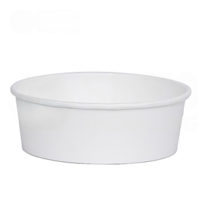 ชามสลัดสีขาวเป็นมิตรกับสิ่งแวดล้อม20ออนซ์พร้อมฝาปิดชามซุปวัสดุสำหรับสัตว์เลี้ยงเข้าไมโครเวฟได้อย่างปลอดภัยสำหรับการออกค่าย12 + 280 + 18 -300ยูนิต - Product Image 1