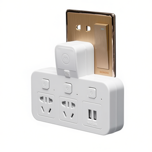 โฮมออฟฟิศมัลติฟังก์ชั่น USB Wireless Converter Plug Card 1 ถึง 3+2 สำหรับการชาร์จอุปกรณ์หลายเครื่อง - Product Image 2