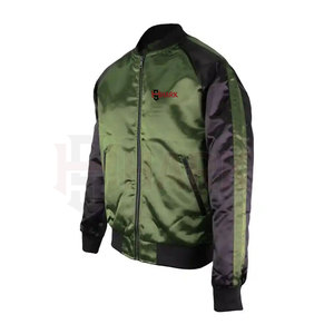 La chaqueta Bomber de manga larga para hombre más vendida, hecha a medida, lona transpirable, patrón de letras, calle principal para invierno, venta en línea - Product Image 2