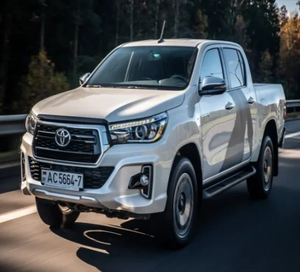 Brand Newly Used Hiluxxs Pick-Up Vehiicles Leftt Steerings <b>Leathers</b> Seatts with Rearrs Cameraas - Product Image 1