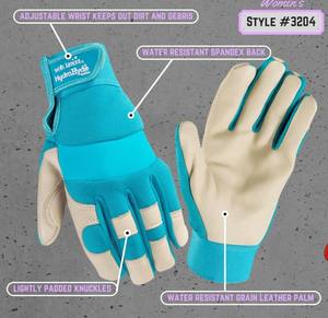 Guantes de cuero a prueba de espinas para jardinería, deshierbe, excavación, plantación y poda, guantes de seguridad para patio - Product Image 4