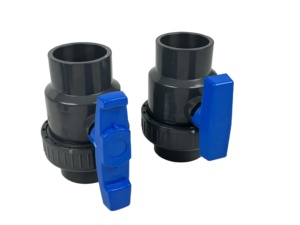 Salvador 40 mét PVC DIN tiêu chuẩn ổ cắm kết nối duy nhất Công Đoàn bóng van với ABS xử lý cho xử lý nước bóng van - Product Image 6