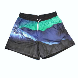 Pantalones cortos de malla de sublimación de moda de verano para hombres Pantalones cortos de malla de entrenamiento de artes marciales de buena calidad para hombres con logotipo - Product Image 1