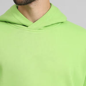 Sudaderas con capucha de hombre de alta calidad, estampado térmico personalizado de invierno, bolsillo estampado, algodón transpirable, patrón sólido mezclado - Product Image 5