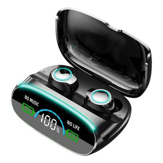 Smart for Wireless Earbuds with LED Display Music Player Battery Indicator & AI Features for Power Bank-Assorted Colors