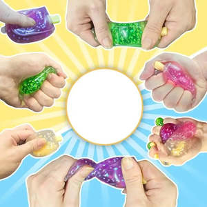 <b>Squishy</b> Creme Glacee Anti-Stress Toy Sensory PU Foam Ice Cream Design for Anxiety Relief Cheap Party Feature for Girls Children - Product Image 4