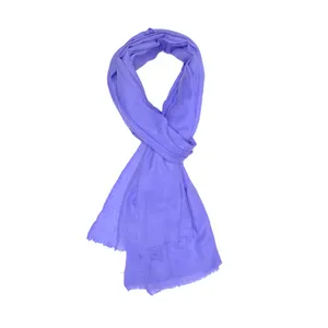 2023 Sale Bulk Supplier Modern Fashionable Wool Plain Scarves Solid Color At Lowest Price