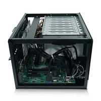 8 Bay komputer penyimpanan Server Nas Hard Drive Internal C246 delapan slot Hard Disk Nvme Nas penyimpanan Cloud
