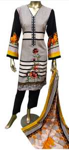 2023 meilleure vente pakistanais readymade brodé Salwar Kameez femmes fête Style droite Silhouette Lénine costumes prêt à l'emploi - Product Image 2